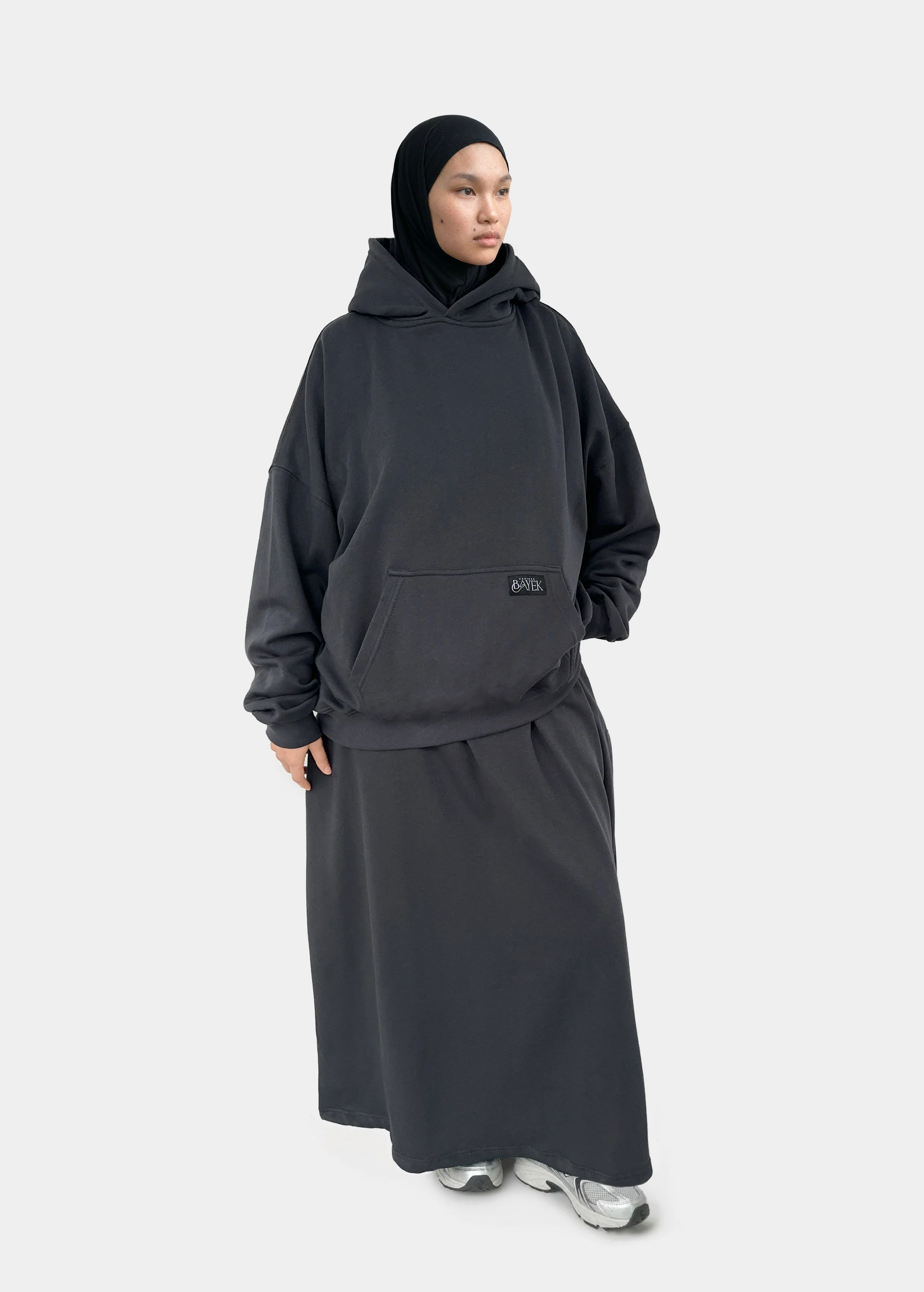 Jupe épaisse — Gris anthracite - Image 4