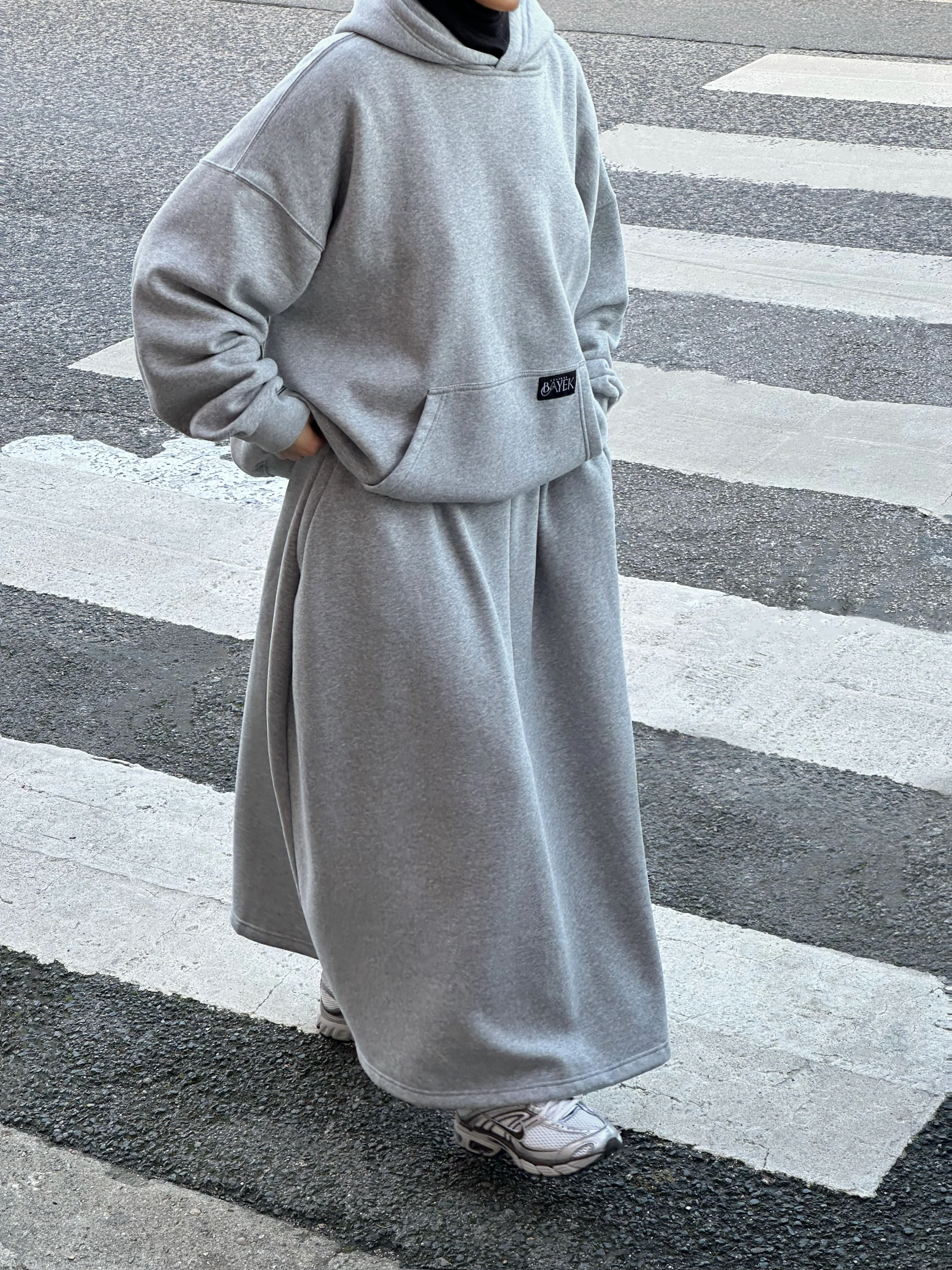 Jupe épaisse — Gris - Image 6